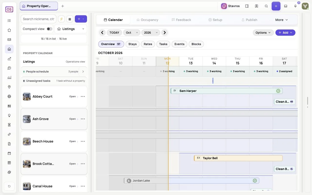 Upgraded OS sample workspace